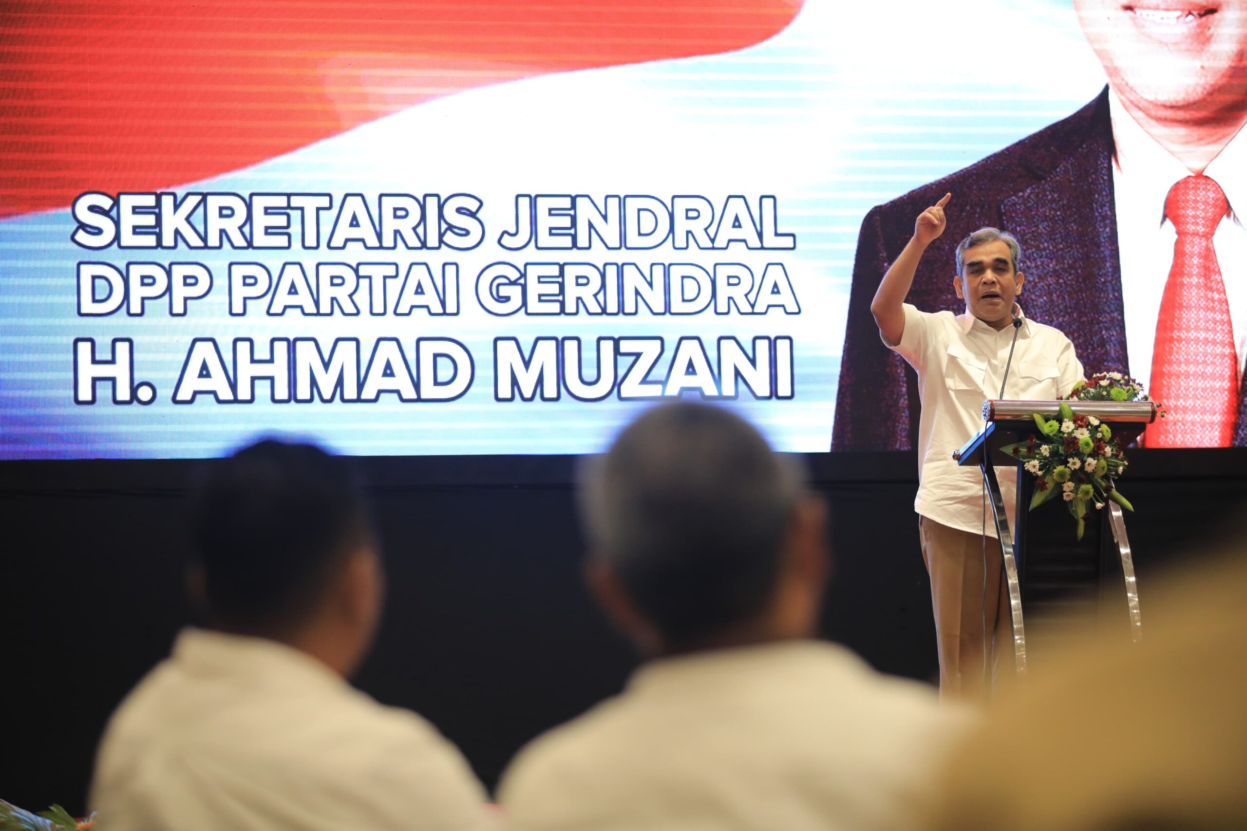 Muzani Sekjen Gerindra